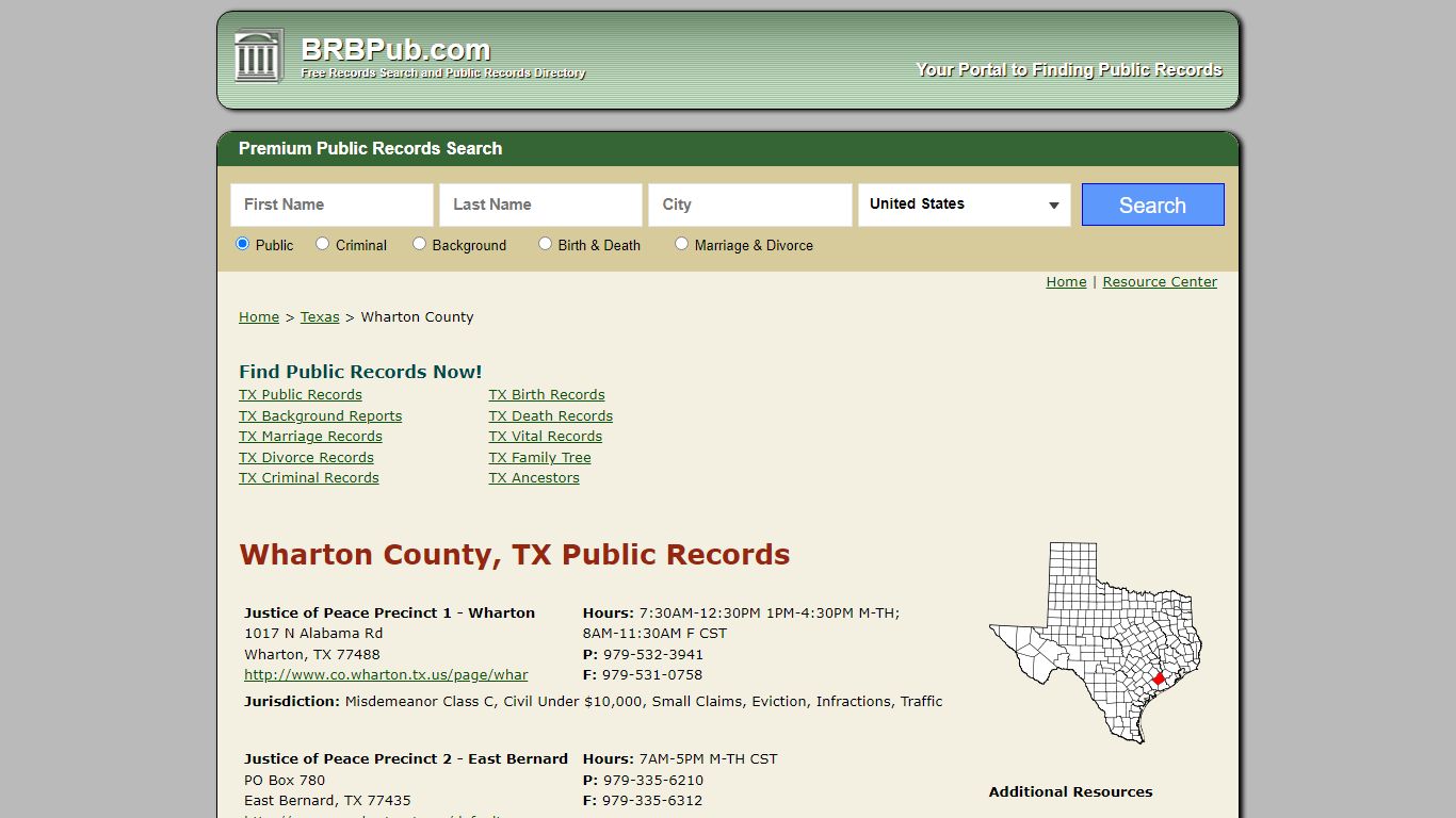 Wharton County Public Records | Search Texas Government ...